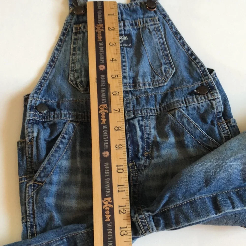 Oshkosh denim overalls 24 month With canvas straps
